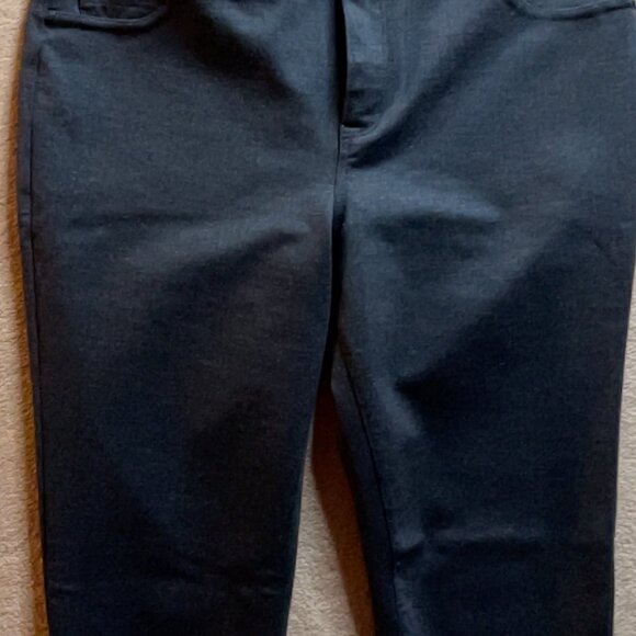 DKNY‎ Chico  Medium Slate Gray Skinny Ankle Jeans Jegging Lift Tuck Pocket (R) - Picture 6 of 10